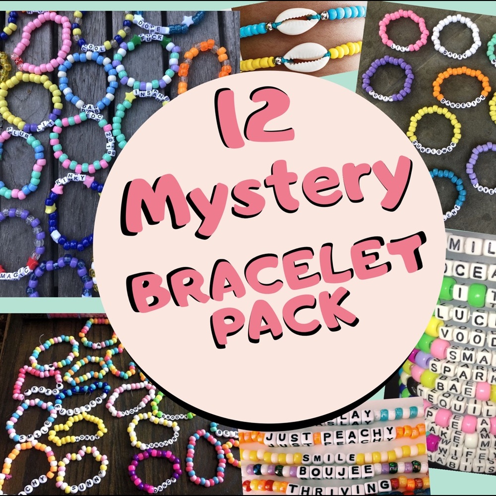 ☆MYSTERY BRACELET PACK (12 TOTAL)☆